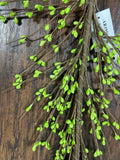 4.5ft Green Berry Garland – Artificial Twig Vine for Spring Wedding, Farmhouse or Table Decor