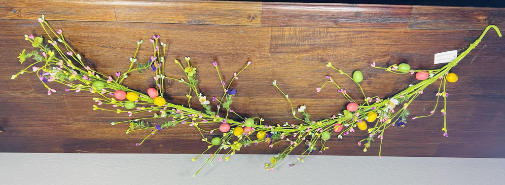 Easter Garland Spring Pip Berry Floral Swag Door Wall Hanging Farmhouse Decor