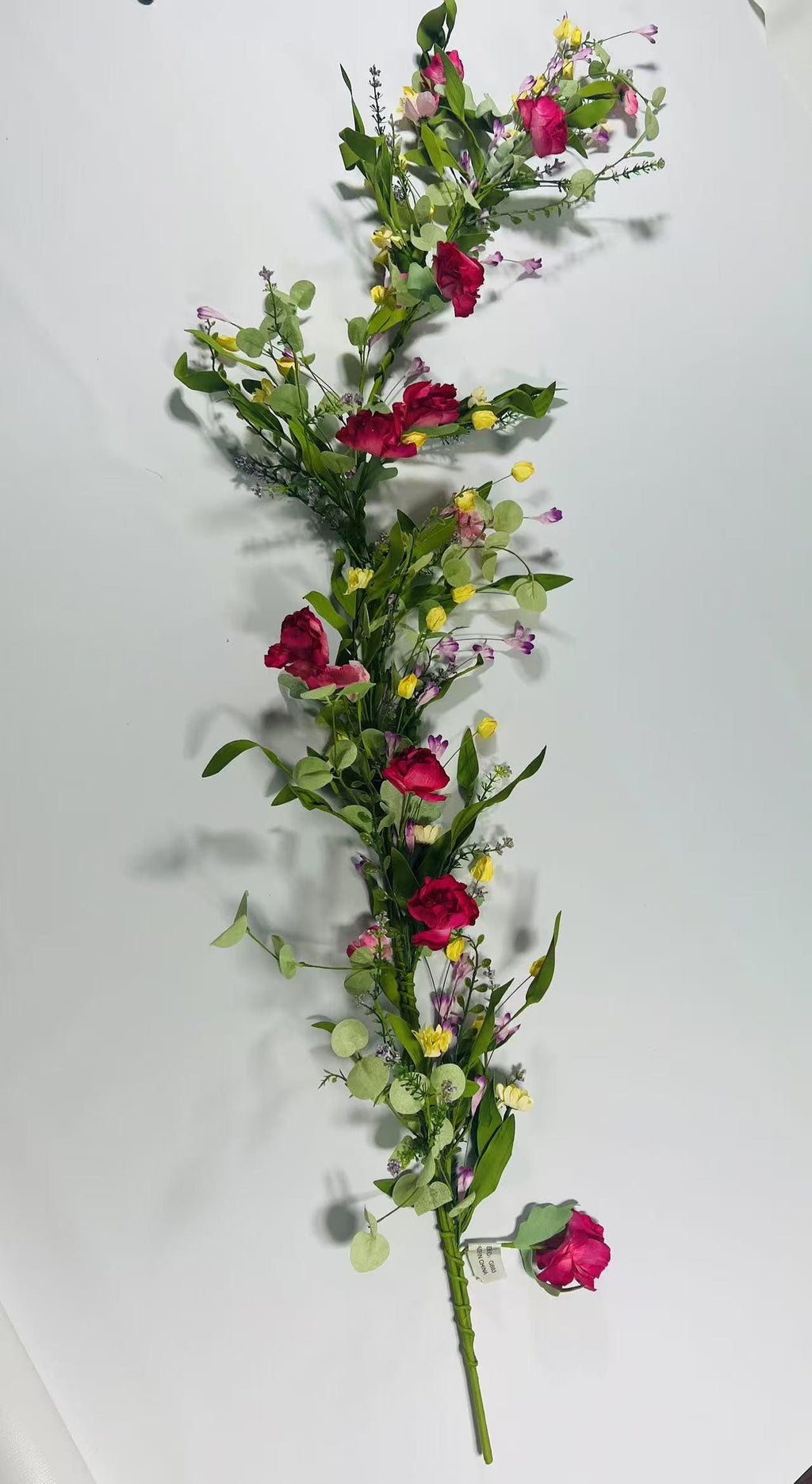 Floral Garland: Rose & Chrysanthemum Spring Decor (5ft)