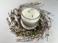 Easter Pip Berry Candle Ring: Spring Floral Decor (4.5")