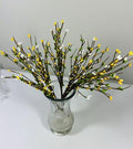 14" Spring Pip Berry Spray: Rustic Farmhouse Floral Stem