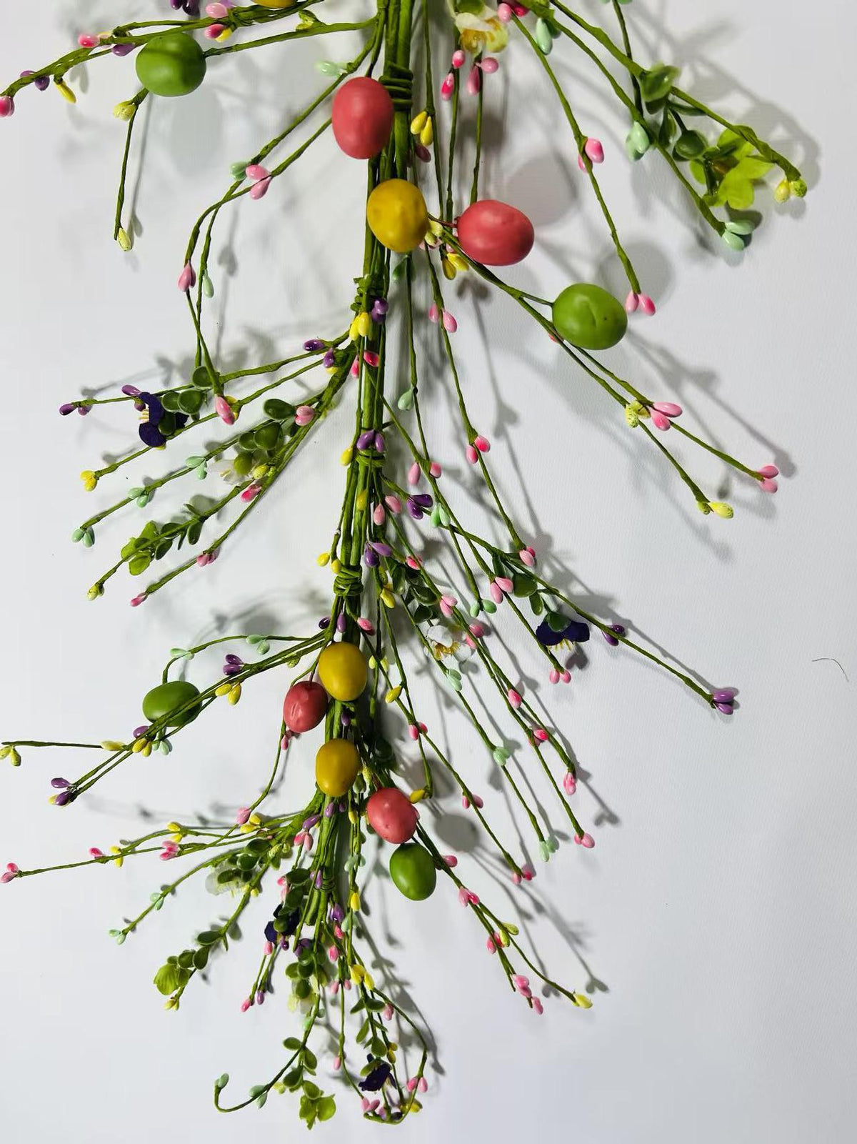 Easter Garland Spring Pip Berry Floral Swag Door Wall Hanging Farmhouse Decor