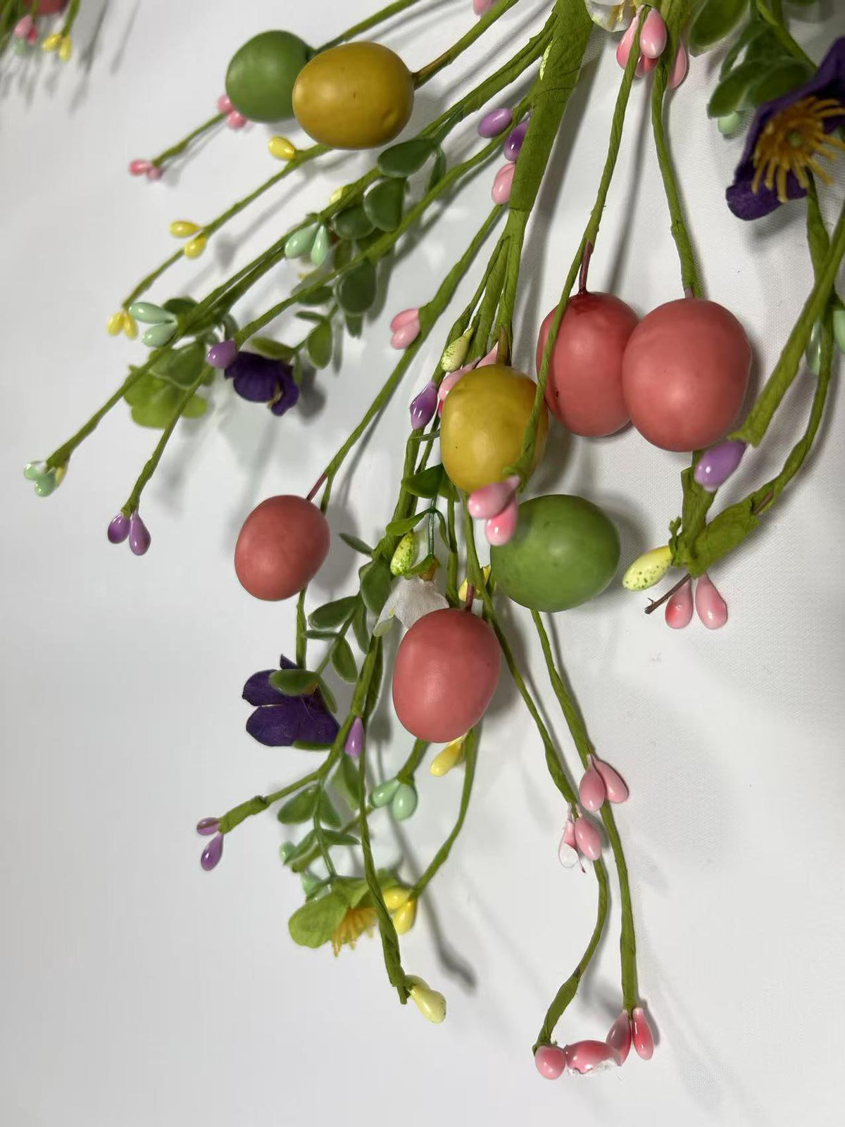 Easter Garland Spring Pip Berry Floral Swag Door Wall Hanging Farmhouse Decor