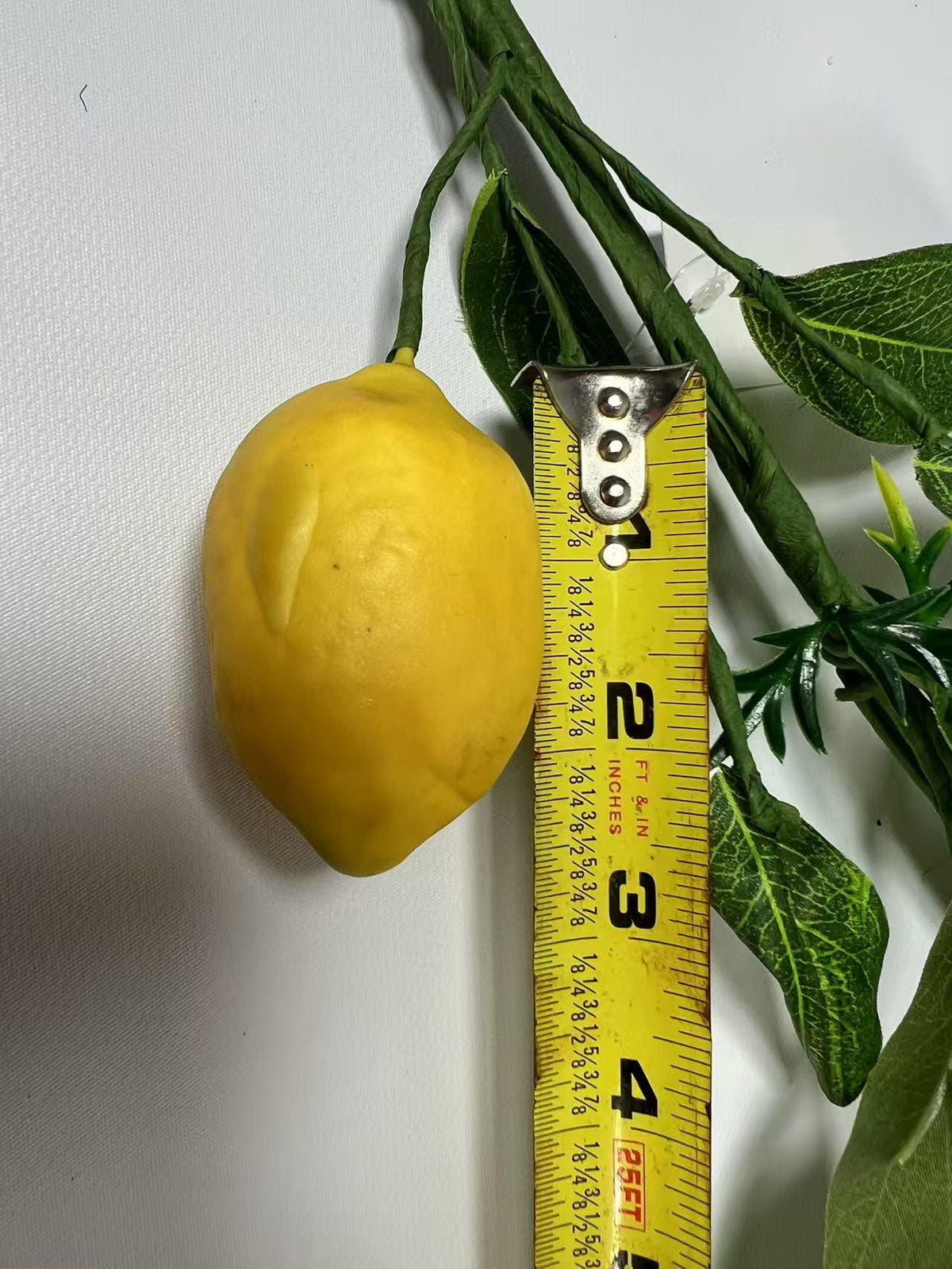 Artificial Lemon Garland 5ft | Summer Greenery Vine | Wedding Table Decor | Kitchen Party Decor