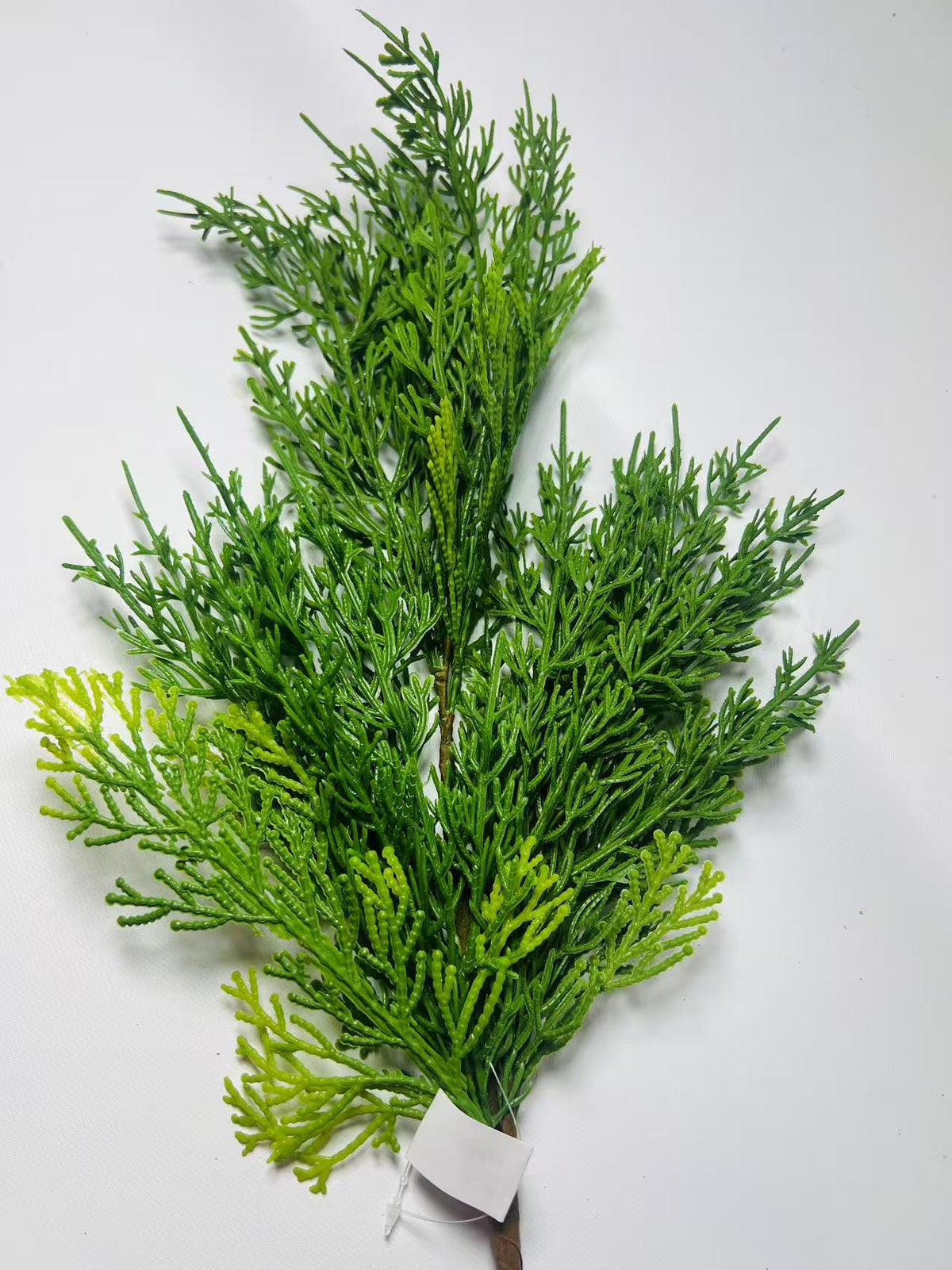 24” Real Touch Cedar Stem Artificial Greenery Branch for Christmas Holiday Winter Decor